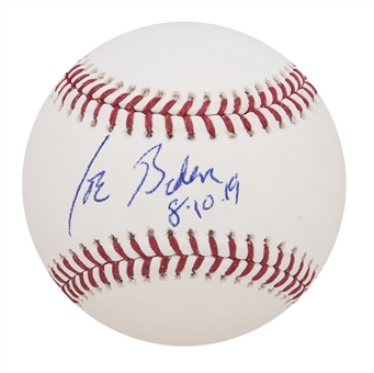 Joe Biden Signed Baseball - JSA